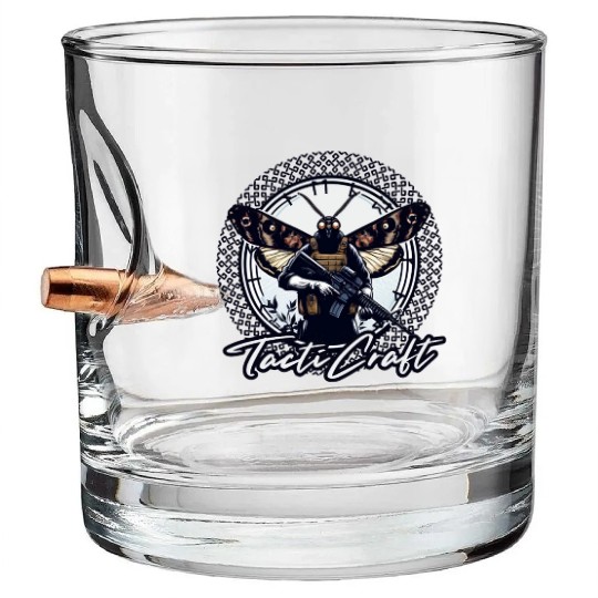 Mothman Operator Bullet Whiskey Glasses