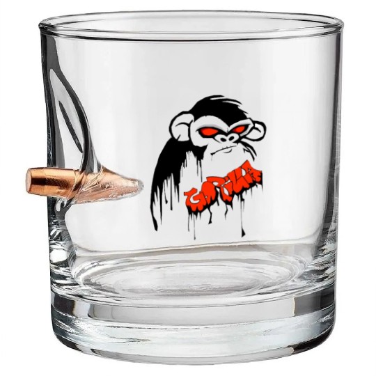 The Gorilla Effect Bullet Whiskey Glasses