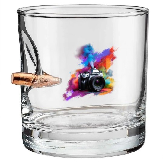 cyberpunk design Bullet Whiskey Glasses