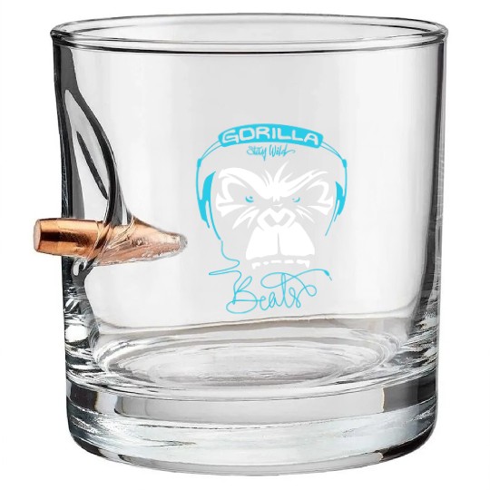 Gorilla Gamer Bullet Whiskey Glasses