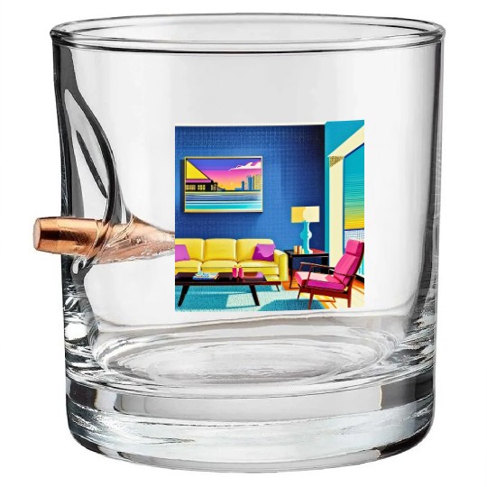 Summer Afternoon Bullet Whiskey Glasses