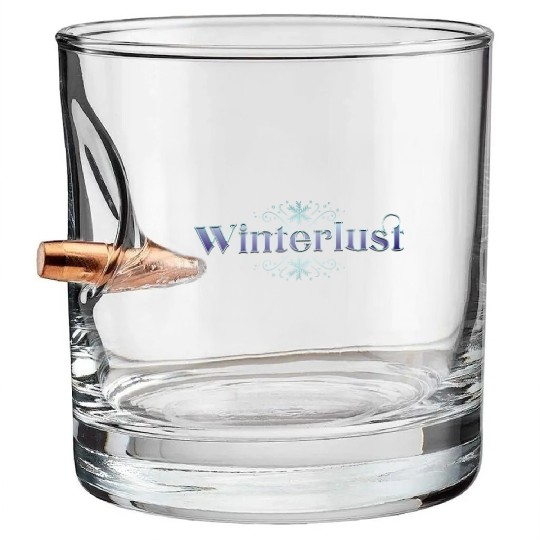 Winterlust Purple Bullet Whiskey Glasses