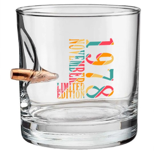 november 1978 Anniversary november 1978 november Bullet Whiskey Glasses
