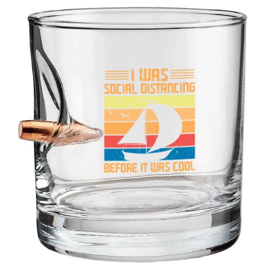Fun Sailing Bullet Whiskey Glasses Unisex Sailing Bullet Whiskey Glasses Funny