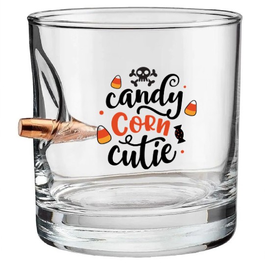 Candy Corn Cutie Bullet Whiskey Glasses