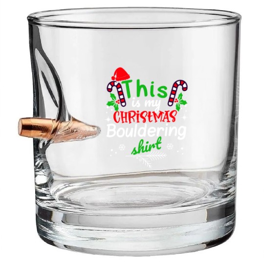 This is my Christmas Bouldering Bullet Whiskey Glasses