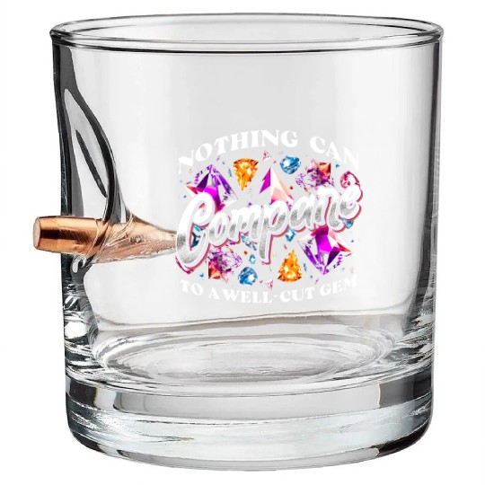 Lapidary Artists Lapidists Gemstone Bullet Whiskey Glasses