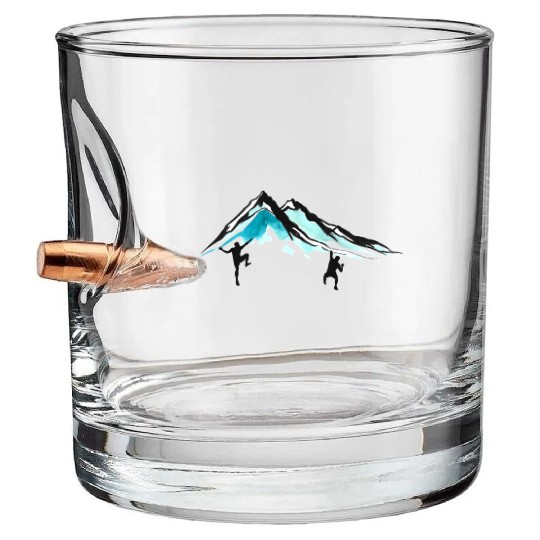 Bouldering Bouldern Artificial Climbing Sport Gift Bullet Whiskey Glasses