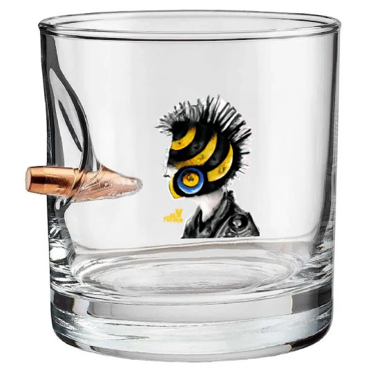 Tiger punk Bullet Whiskey Glasses