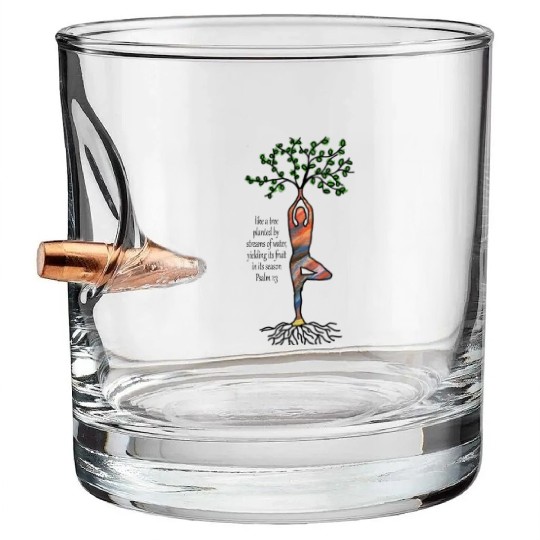 Thriving Tree Bullet Whiskey Glasses