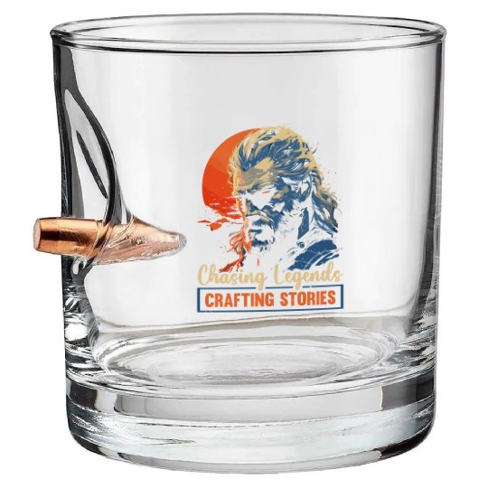 Larping Larp Larper Live Action Role Video Game Bullet Whiskey Glasses