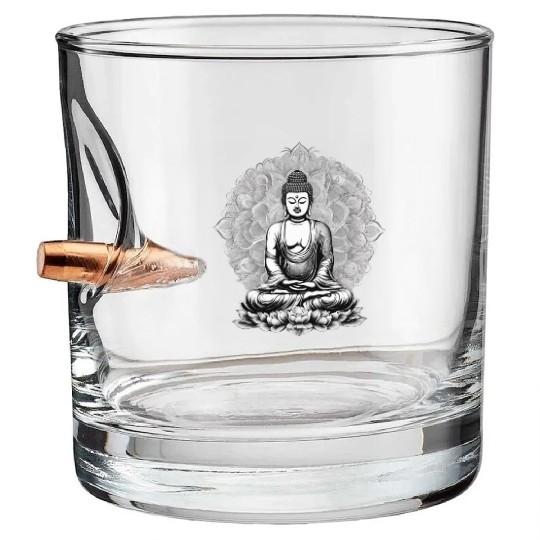 Nirvana Buddhism Bullet Whiskey Glasses