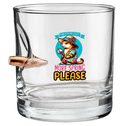 Groundhog Day 2024 Enthusiast February 2nd Bullet Whiskey Glasses