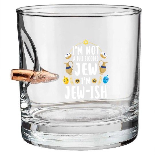 Hanukkah Pun This Is How We Jew It Bullet Whiskey Glasses