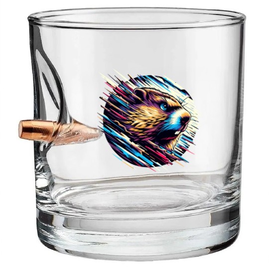 Groundhog Day 2024 Enthusiast February 2nd Bullet Whiskey Glasses