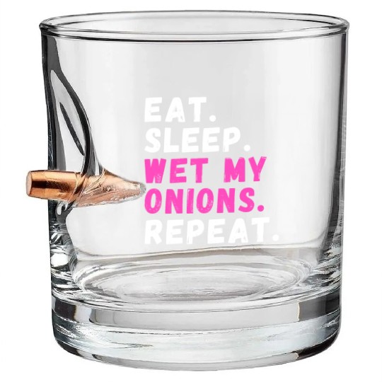 Onion Lover Planting Edible Garden Chef Bullet Whiskey Glasses
