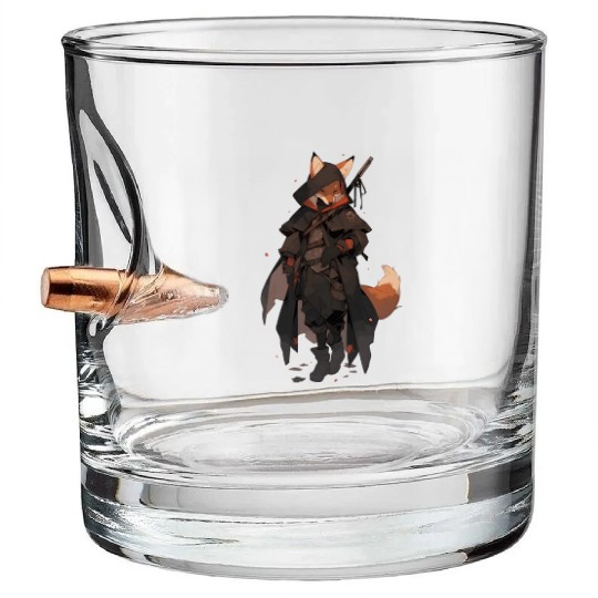 Dexterious Fox Rogue Bullet Whiskey Glasses