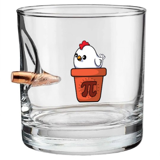 Chicken Pot Pie Pi Day Math Equations Bullet Whiskey Glasses