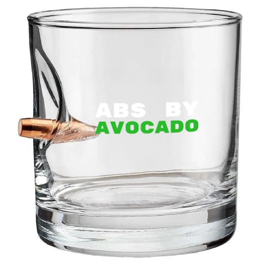 Abs by Avocado Avocado Gym Bullet Whiskey Glasses