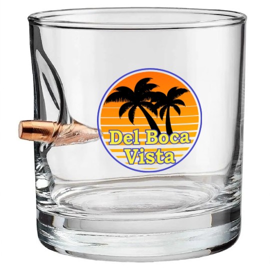 Del Boca Vista Bullet Whiskey Glasses
