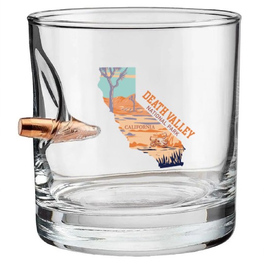 DEATH VALLEY NATIONAL PARK Bullet Whiskey Glasses