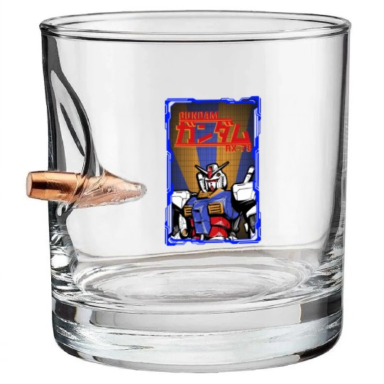 Gundam RX 78 Bullet Whiskey Glasses