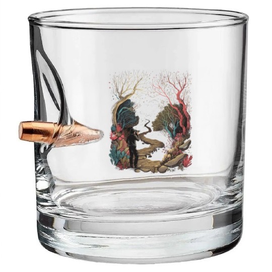 Photography Forest Nature Photographer Camera Bullet Whiskey Glasses