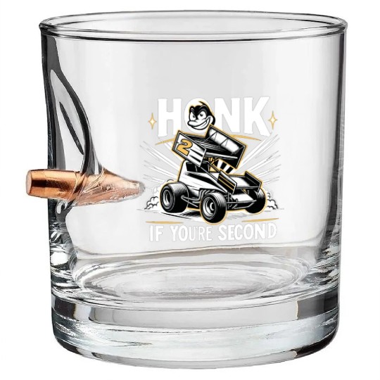 Sprint Car Mom Dirt Track Racing Racing Race Day Bullet Whiskey Glasses
