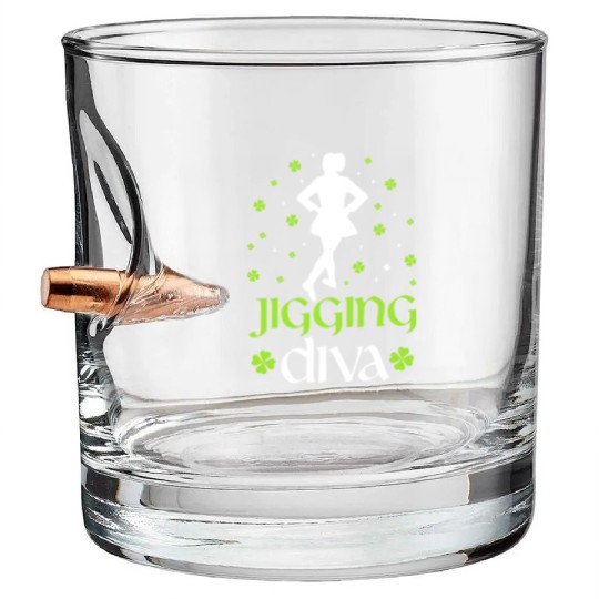 Irish Dance Bullet Whiskey Glasses