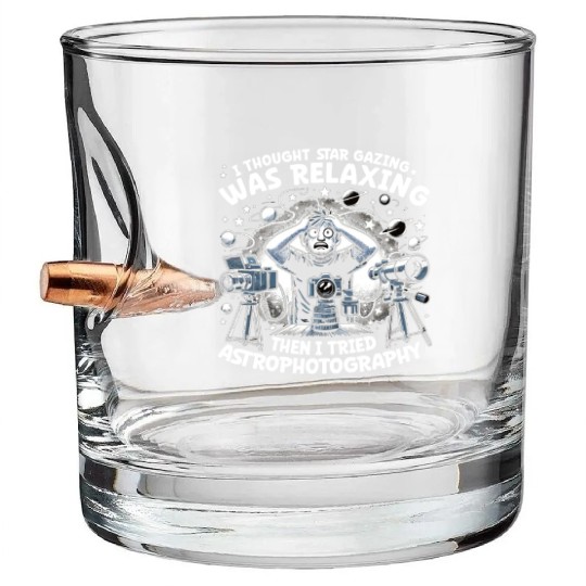 Astrophotography Astronomy Space Camera Star Watch Bullet Whiskey Glasses