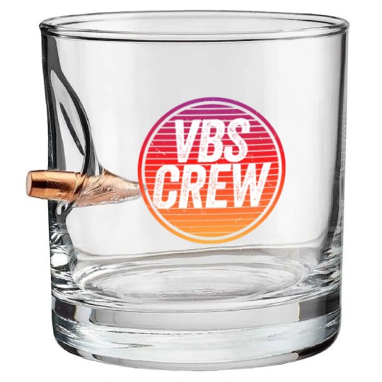 VBS Colorful Bible Vacation School Love Bullet Whiskey Glasses