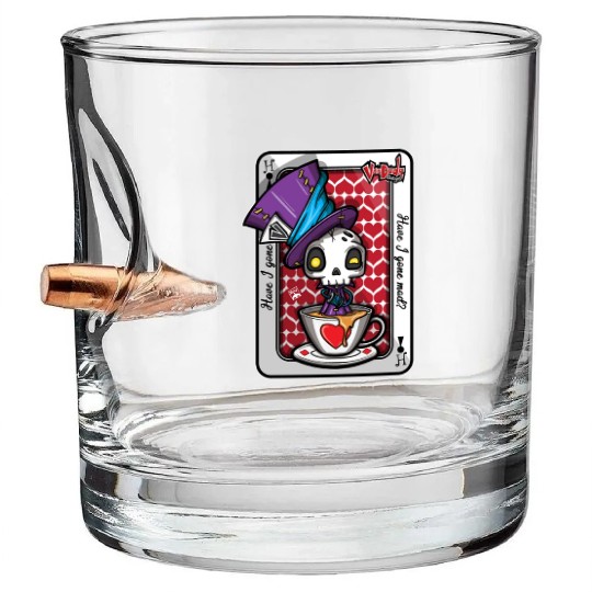 Mad Hatter Bullet Whiskey Glasses