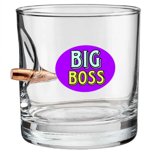 BIG BOSS Bullet Whiskey Glasses AND Bullet Whiskey Glasses