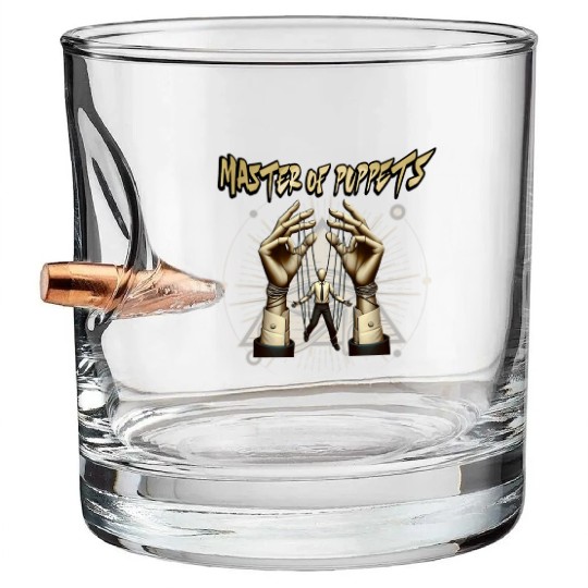 Gothic Puppets : Artistry Inspired Bullet Whiskey Glasses
