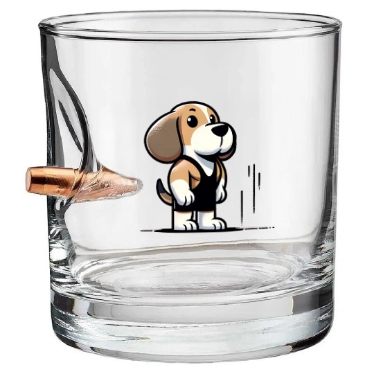 Beagle Buff: Hitting the Gym in Style Bullet Whiskey Glasses
