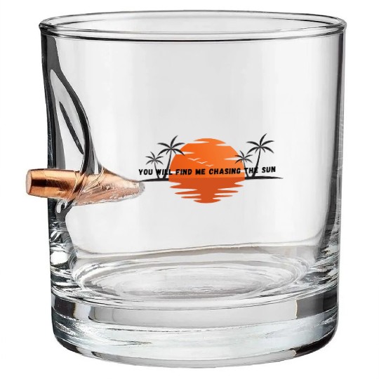 Funny Summer idea, Summer, Holiday, Vacation, Sea Bullet Whiskey Glasses
