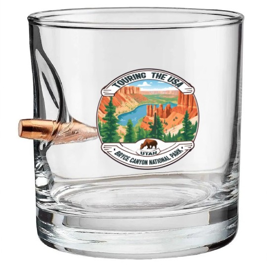 Touring The USA : Bryce Canyon Bullet Whiskey Glasses