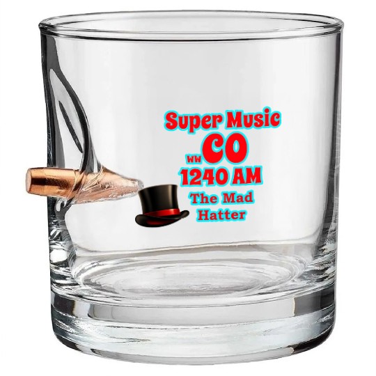 WWCO The Mad Hatter Bullet Whiskey Glasses