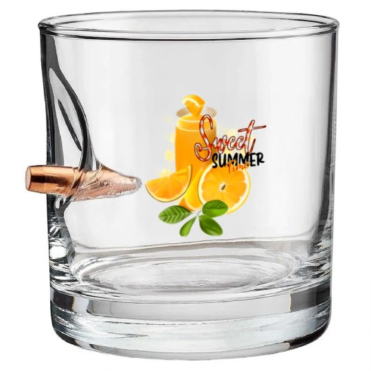 Sweet Summer Time Bullet Whiskey Glasses