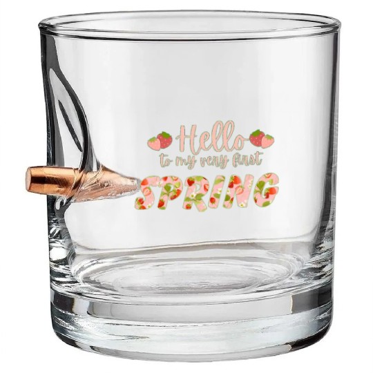 Hello to My Very First Spring Bullet Whiskey Glasses
