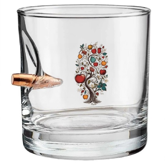 Apple tree Bullet Whiskey Glasses