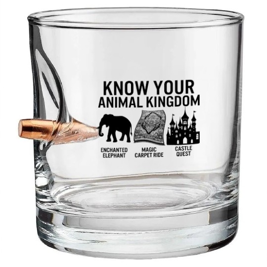 Enchanted Bullet Whiskey Glasses, Know Your Animal Kingdom