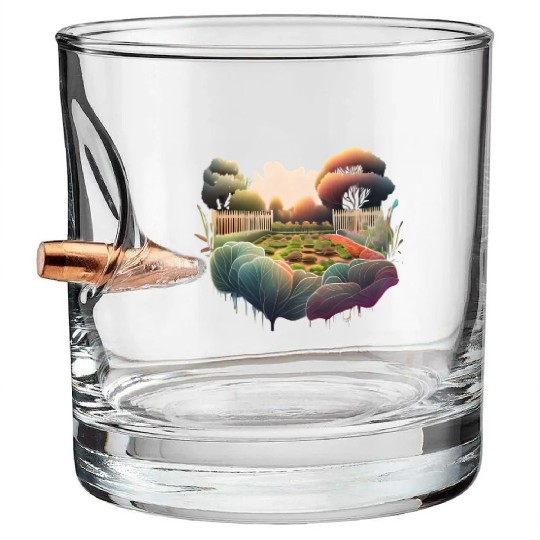 Vegetable Garden Bullet Whiskey Glasses