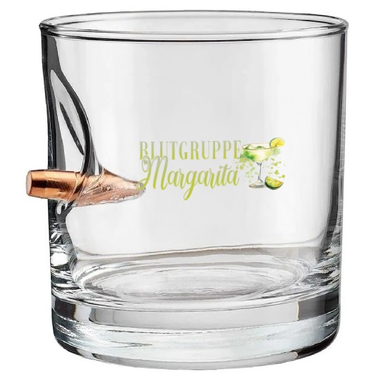 Blutgruppe Margarita Tequila Stag Party Bullet Whiskey Glasses