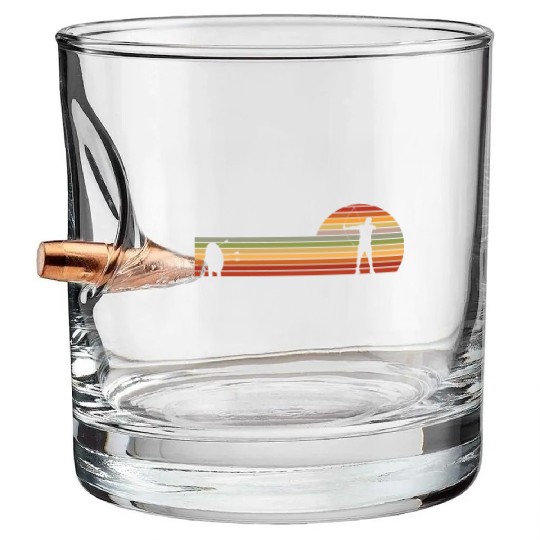 Retro Archery Bullet Whiskey Glasses