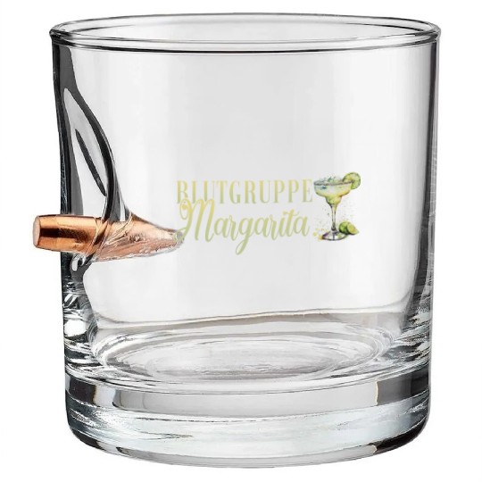 Blutgruppe Margarita Tequila Stag Party Bullet Whiskey Glasses