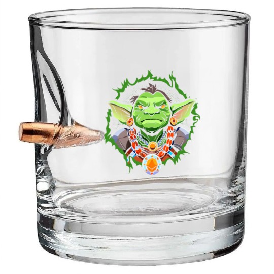 Green Goblin Bullet Whiskey Glasses
