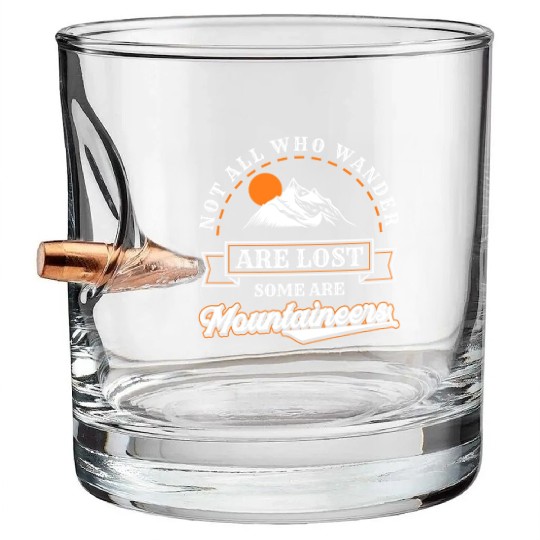 Mountaineering Rocks Climbing Wall Mountain Sports Bullet Whiskey Glasses