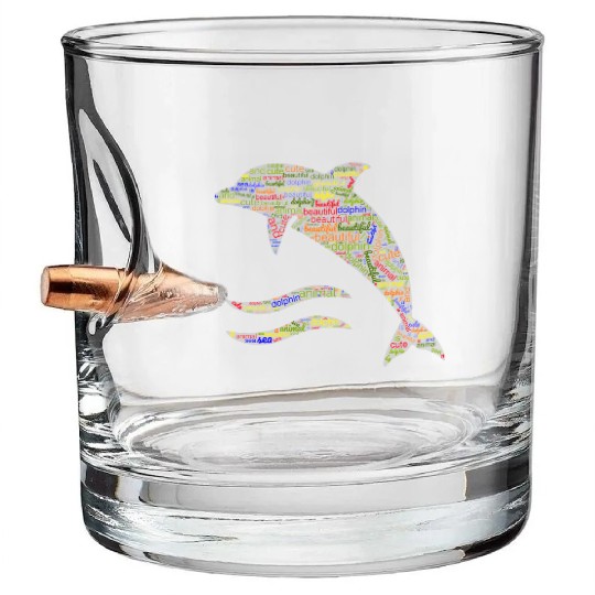 Dolphin Bullet Whiskey Glasses