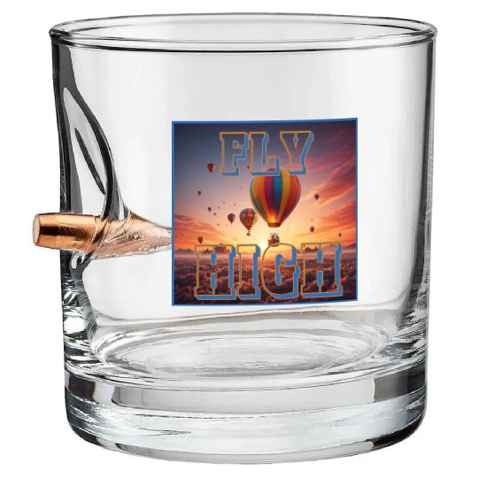 Novelty Fly High Bullet Whiskey Glasses